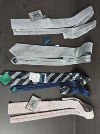 SILK TIES BRAND New w Tag,  unused $25 for ALL