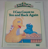 Big Bird Story Magic I Can Count to Ten and Back Again - book