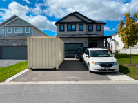 SHIPPING CONTAINER RENTAL BY GOBOX. MERRICKVILLE ONTARIO.