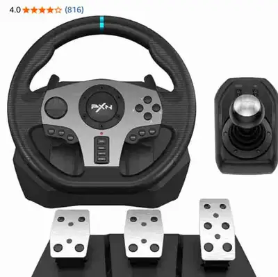 PXN V9 Gaming Steering Wheel, View more