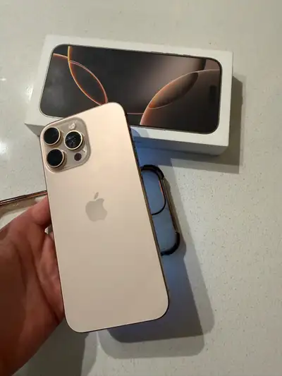 iPhone 16 Pro Max 256GB with box, View more