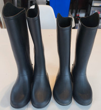 Bottes d'équitation ou de pluie Décathlon tailles 31 + 33 