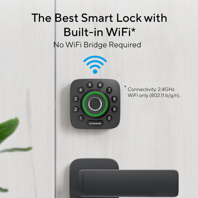 Brand New ULTRALOQ Smart Locks for Front Door - U-Bolt Pro WiFi in Security Systems in Mississauga / Peel Region - Image 2