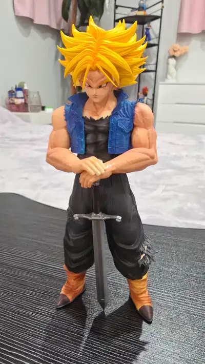 Dragon Ball Z Super Saiyan Future Trunks with Sword Figure, View more