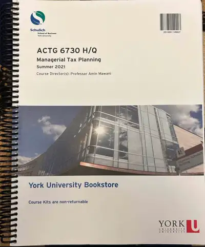 Offering books in very good condition for cheap prices. Purchased brand new from York University boo...