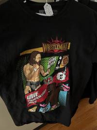 Kofi Kingston Daniel Bryan Wrestlemania 35 T-Shirt L Booth 276