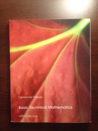 Basic Technical Mathematics (Custom Edition - with calculus )