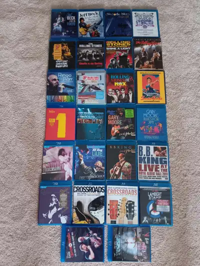 140 CONCERT BLUE RAY CONCERTS TO CHOOSE ! VARIOUS ! RARE !, View more