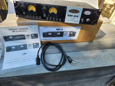 A-Designs Audio MP-2A Stereo Tube Mic Preamp, View more