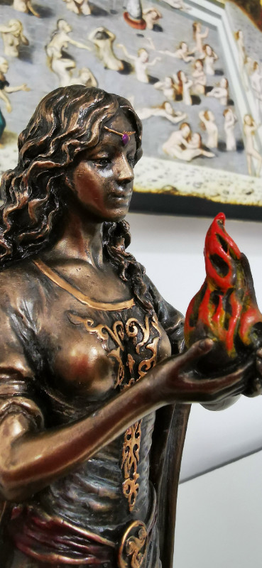 Brigid or Brigit or Greek - Roman Goddess Hestia in Home Décor & Accents in City of Toronto
