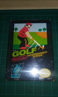 Nintendo NES Black Box Golf