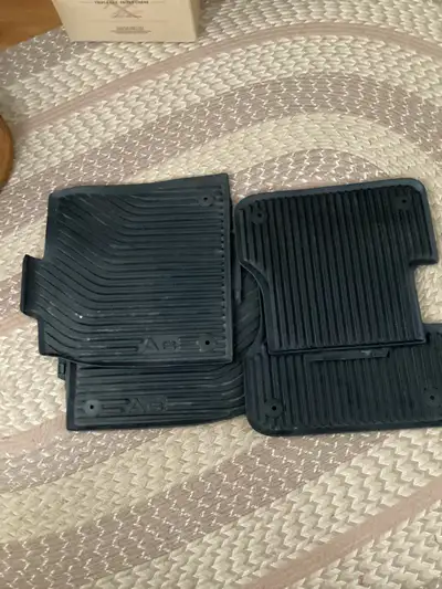 Like new. OEM set of 4 rubber mats. Located in Renfrew. $50
