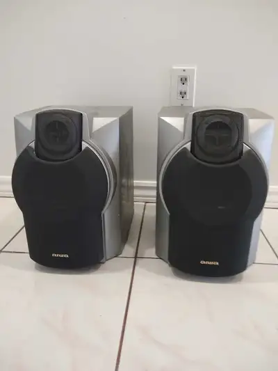 AIWA SX-WNA888 6 Ohm 160 mm Subwoofer 3 way Speakers pair, View more