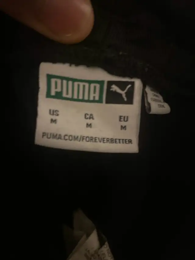 Men’s Black puma pants63848995351169122