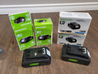 Brand New Greenworks 24V Batteries For Sale