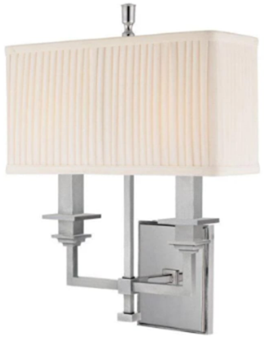 Hudson Valley Berwick 2-Light Wall Sconce - Brushed Nickel, View more