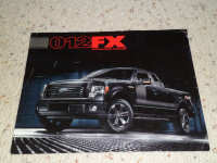 2012 Ford F-150 FX2 FX4color brochure 2-sided