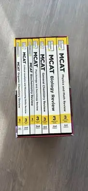 The Princeton review 3rd edition MCAT study set in Textbooks in UBC - Image 3