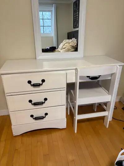 Wooden Desk & Chair, View more