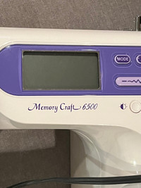 Janome Memory Craft 6500 Professional Sewing Machine