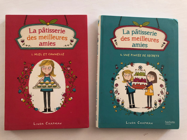 2 Livres La Pâtisserie des meilleures amies de Linda Chapman dans Livres jeunesse et ados  à Longueuil/Rive Sud