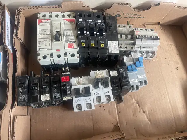 Electrical Surplus — Breakers, Fire Alarm, Exit Signs & Lights | Other ...