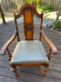Antique Dining Chair Set