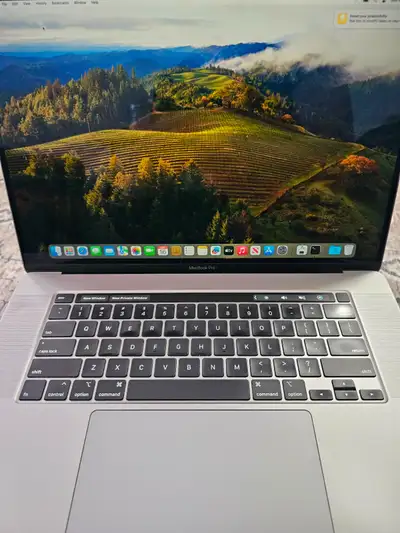 Selling 9.5 out of 10 condition 16-inch MacBook Pro 2019 with Intel i7-9750H CPU @ 2.60GHz, 16 GB RA...