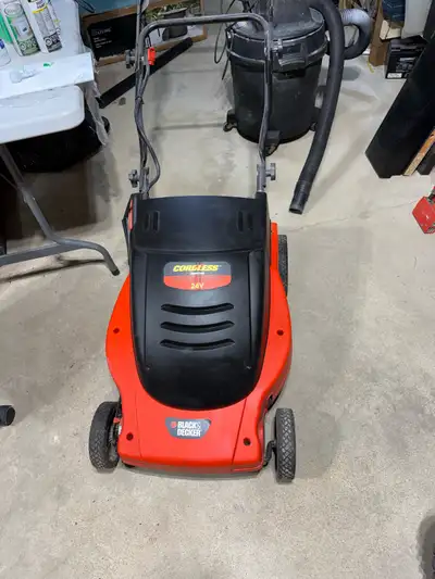 electric cordless lawn mower, View more