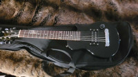 Epiphone Black Les Paul PeeWee Guitar with case