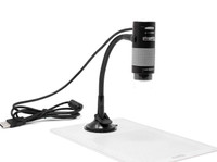 Plugable USB Mikroskop mit Flexiblem Arm, kompatibel mit Windows