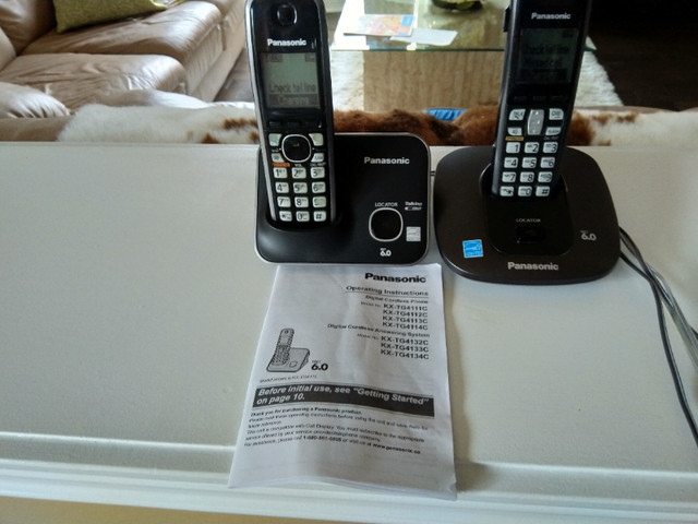 Panasonic Cordless Phone in Home Phones & Answering Machines in Hamilton - Image 2
