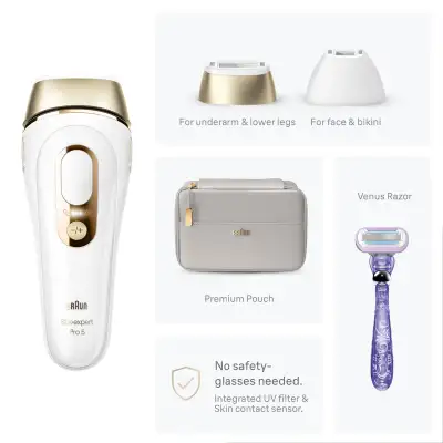 Braun Silk Pro 5 Laser Hair Removal Kit., View more