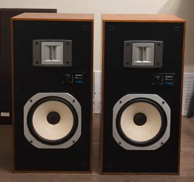 Vintage Sony SS-965 Speakers – STUNNING, View more