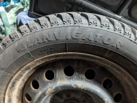 4 Winter tires on rims 205/55R16