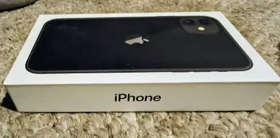 iPhone 11 empty box, View more