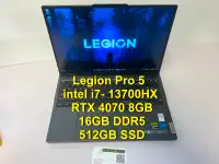 Legion Pro 5, Gaming intel i7- 13700HX, NVIDIA RTX 4070