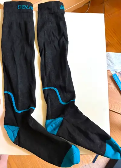 Bauer Performance Hockey Skate Socks - Tall Large, View more