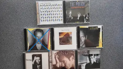 Cd Musique The Police Sting Music CD, View more