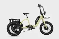 Vélo électrique (trike cargo pliable)