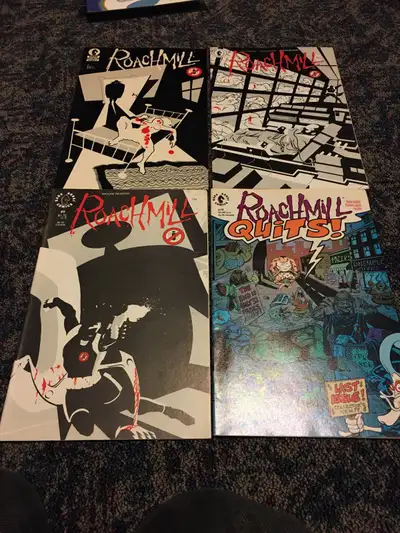 Roachmill comics 5, 7, 8, 10 dark horse volume 1 1989, View more