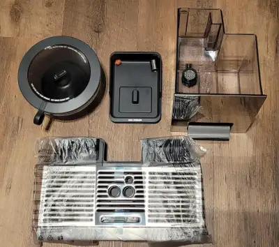 Tank Water Kit Storage Accessory Tray Drip Kit Grille Drip Tray Hopper Bean Lid Hopper Steam Nozzle...