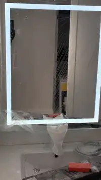 LED bathroom mirror