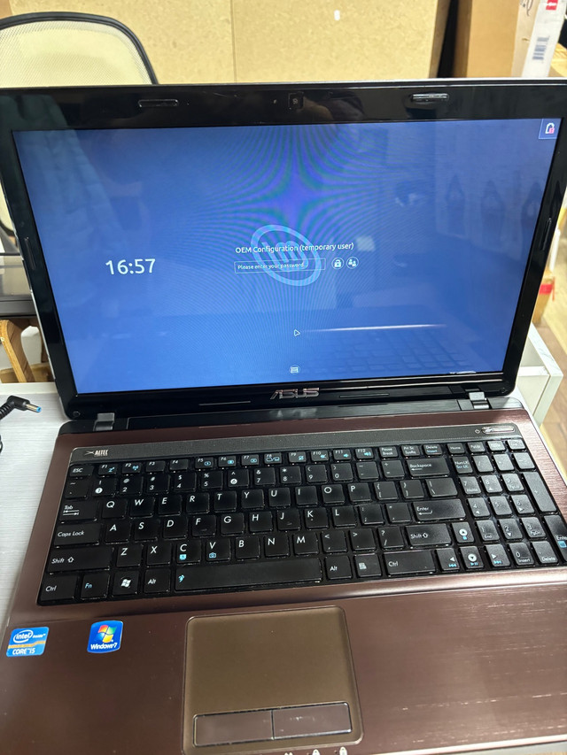 ASUS K53E-DS51 15.6" Laptop Computer (Mocha) 2.5GHz Intel Core i in Laptops in Cambridge - Image 3