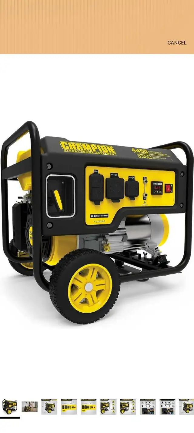 Champion Power Equipment 4450/3550-Watt