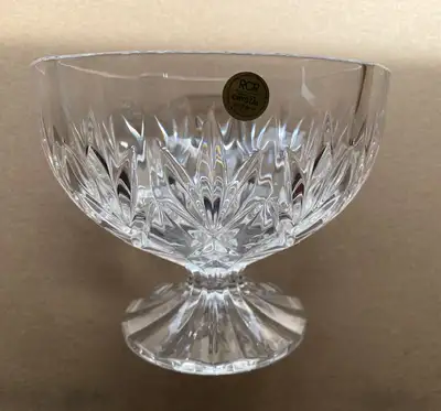 VINTAGE RCR ROYAL CRYSTAL ROCK - LARGE CRYSTAL BOWL, View more