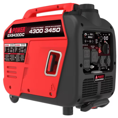 Brand New! Box never opened. A-iPower 4300-Watt Dual Fuel Inverter Generator Can be operated with ga...