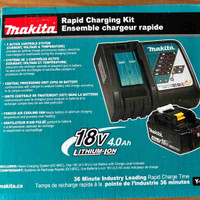 Makita Charging Kit with 4.0Ah Battery