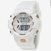 White Digital Wrist Watch - New!
