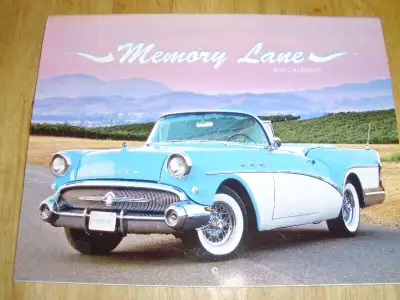 2012 Memory Lane Classic Cars Calendar, View more